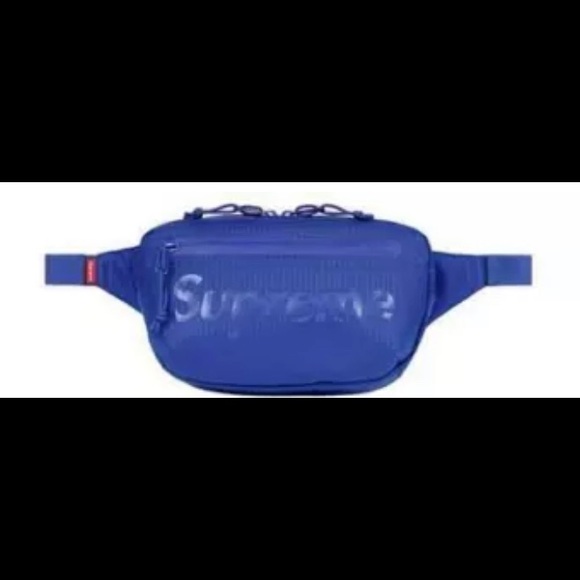 Authentic Supreme Dead stock Royal Blue Waist Bag - Picture 4 of 10